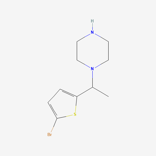 1-[1-(5-bromothiophen-2-yl)ethyl]piperazine (CAS: 521265-05-4) - Related Chemical Product