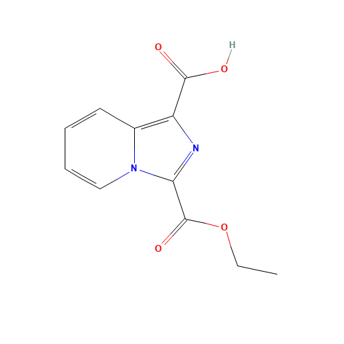 3-ethoxycarbonylimidazo[1,5-a]pyridine-1-carboxylic acid (CAS: 1039357-08-8) - Related Chemical Product