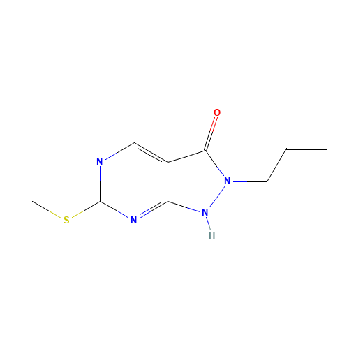 6-methylsulfanyl-2-prop-2-enyl-1H-pyrazolo[3,4-d]pyrimidin-3-one (CAS: 955368-90-8) - Related Chemical Product