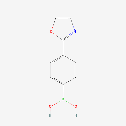 [4-(1,3-oxazol-2-yl)phenyl]boronic acid (CAS: 1082066-51-0) - Related Chemical Product