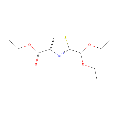 ethyl 2-(diethoxymethyl)-1,3-thiazole-4-carboxylate (CAS: 73956-16-8) - Related Chemical Product