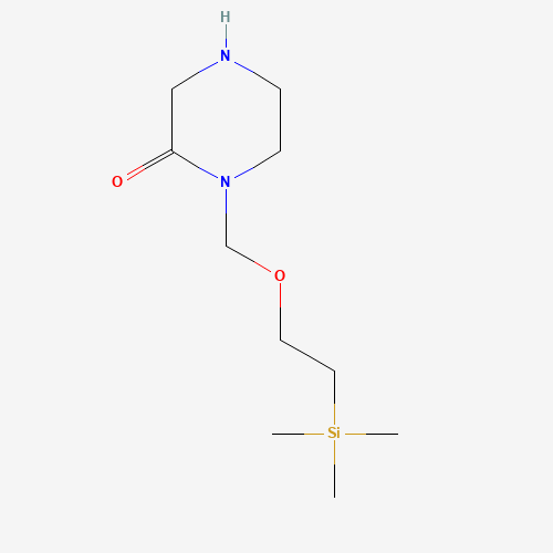 1-(2-trimethylsilylethoxymethyl)piperazin-2-one (CAS: 921760-90-9) - Related Chemical Product