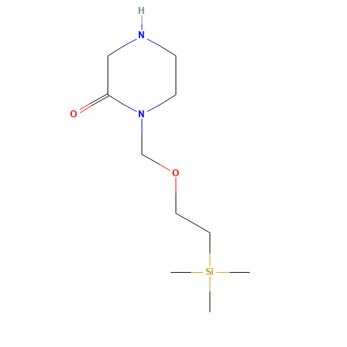 1-(2-trimethylsilylethoxymethyl)piperazin-2-one (CAS: 921760-90-9) - Related Chemical Product