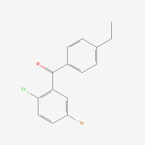 (5-bromo-2-chlorophenyl)-(4-ethylphenyl)methanone (CAS: 879545-43-4) - Related Chemical Product