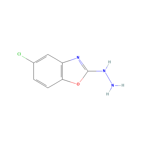 (5-chloro-1,3-benzoxazol-2-yl)hydrazine (CAS: 64037-22-5) - Related Chemical Product