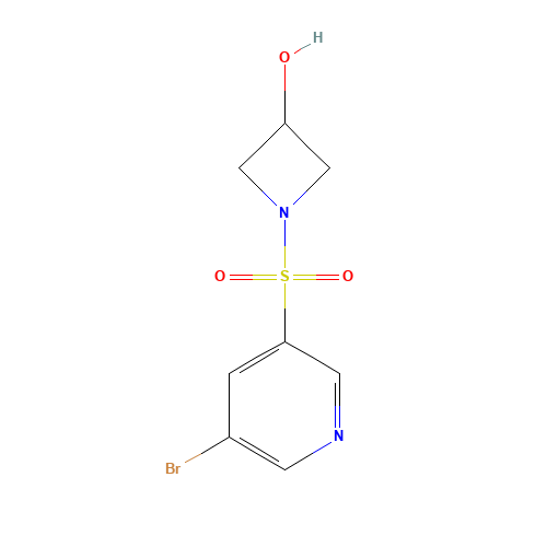 1-(5-bromopyridin-3-yl)sulfonylazetidin-3-ol (CAS: 1244060-05-6) - Related Chemical Product