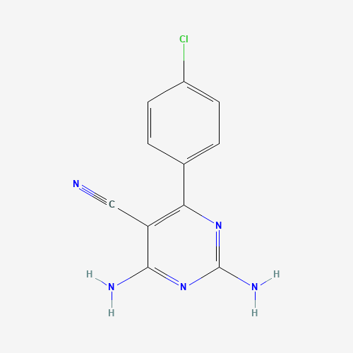 2,4-diamino-6-(4-chlorophenyl)pyrimidine-5-carbonitrile (CAS: 99973-69-0) - Related Chemical Product