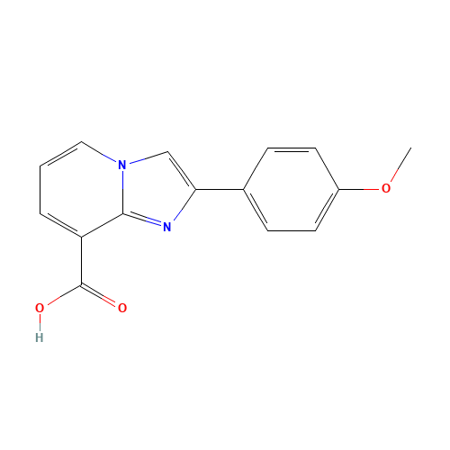 2-(4-methoxyphenyl)imidazo[1,2-a]pyridine-8-carboxylic acid (CAS: 133427-33-5) - Related Chemical Product