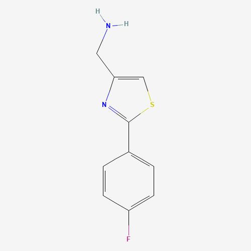 [2-(4-fluorophenyl)-1,3-thiazol-4-yl]methanamine (CAS: 885280-17-1) - Related Chemical Product