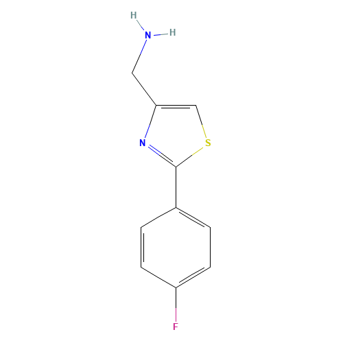[2-(4-fluorophenyl)-1,3-thiazol-4-yl]methanamine (CAS: 885280-17-1) - Related Chemical Product
