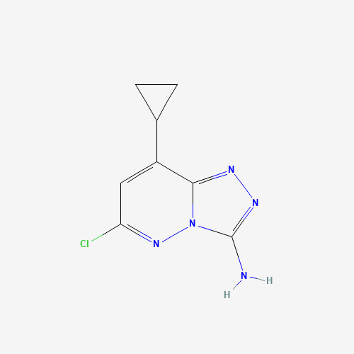 6-chloro-8-cyclopropyl-[1,2,4]triazolo[4,3-b]pyridazin-3-amine (CAS: 1178583-36-2) - Related Chemical Product