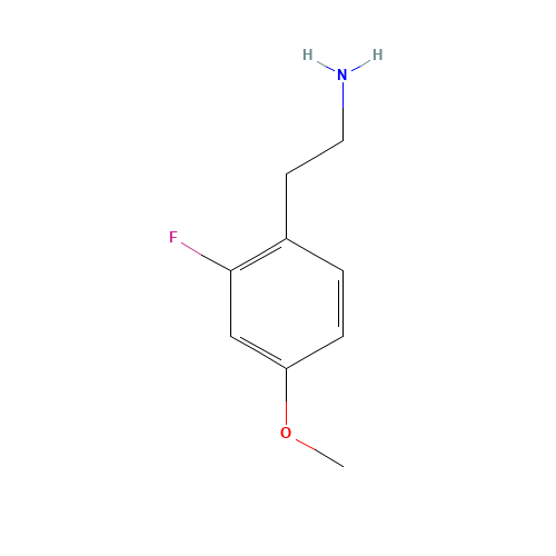 2-(2-fluoro-4-methoxyphenyl)ethanamine (CAS: 402832-76-2) - Related Chemical Product