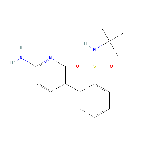 2-(6-aminopyridin-3-yl)-N-tert-butylbenzenesulfonamide (CAS: 203512-83-8) - Related Chemical Product