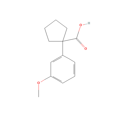 1-(3-methoxyphenyl)cyclopentane-1-carboxylic acid (CAS: 43050-39-1) - Related Chemical Product