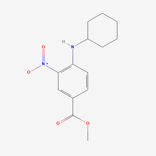 methyl 4-(cyclohexylamino)-3-nitrobenzoate (CAS: 503859-26-5) - Related Chemical Product