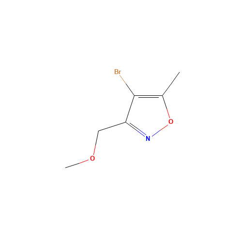 4-bromo-3-(methoxymethyl)-5-methyl-1,2-oxazole (CAS: 1000894-06-3) - Related Chemical Product