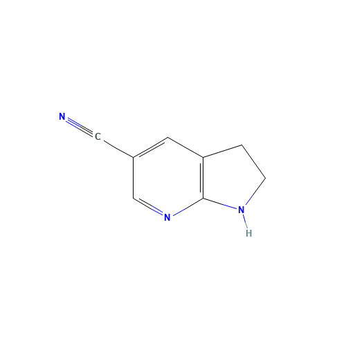 2,3-dihydro-1H-pyrrolo[2,3-b]pyridine-5-carbonitrile (CAS: 267413-07-0) - Related Chemical Product