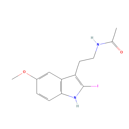 N-[2-(2-iodo-5-methoxy-1H-indol-3-yl)ethyl]acetamide (CAS: 93515-00-5) - Related Chemical Product