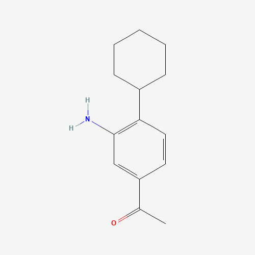 1-(3-amino-4-cyclohexylphenyl)ethanone (CAS: 17641-82-6) - Related Chemical Product
