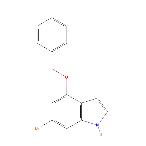 6-bromo-4-phenylmethoxy-1H-indole (CAS: 1070503-92-2) - Related Chemical Product