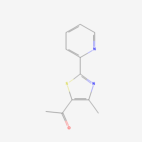 1-(4-methyl-2-pyridin-2-yl-1,3-thiazol-5-yl)ethanone (CAS: 478257-65-7) - Related Chemical Product
