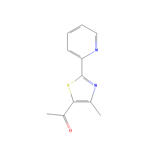 1-(4-methyl-2-pyridin-2-yl-1,3-thiazol-5-yl)ethanone (CAS: 478257-65-7) - Related Chemical Product