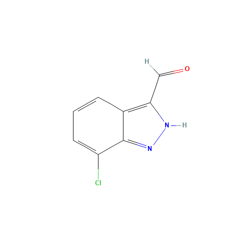 7-chloro-2H-indazole-3-carbaldehyde (CAS: 885519-02-8) - Related Chemical Product