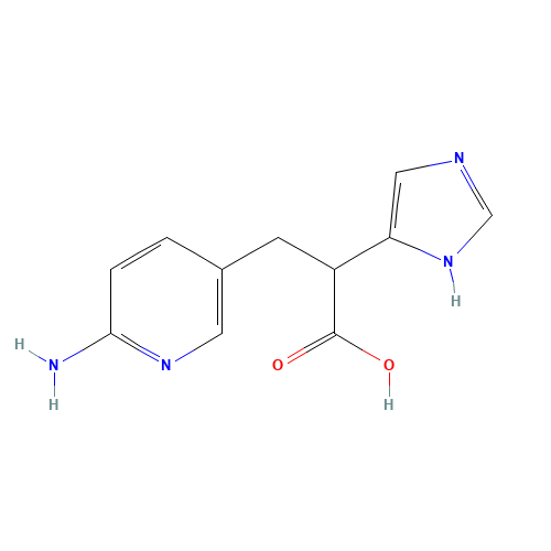 3-(6-aminopyridin-3-yl)-2-(1H-imidazol-5-yl)propanoic acid (CAS: 497158-66-4) - Related Chemical Product