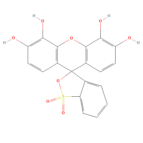 1,1-dioxospiro[2,1$l^{6}-benzoxathiole-3,9'-xanthene]-3',4',5',6'-tetrol (CAS: 3172-49-4) - Related Chemical Product