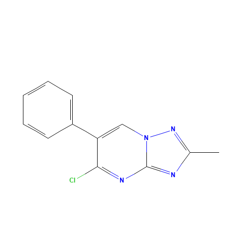 5-chloro-2-methyl-6-phenyl-[1,2,4]triazolo[1,5-a]pyrimidine (CAS: 1116117-19-1) - Related Chemical Product