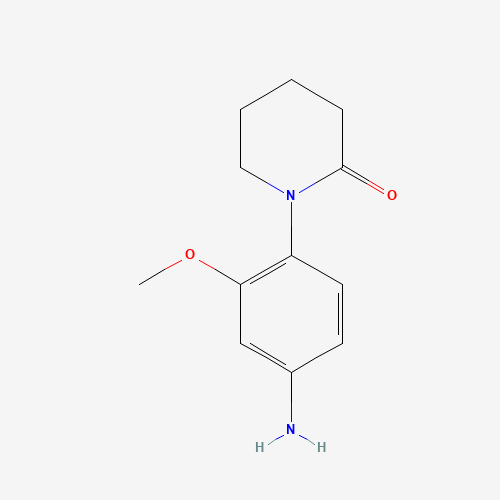 1-(4-amino-2-methoxyphenyl)piperidin-2-one (CAS: 444002-82-8) - Related Chemical Product