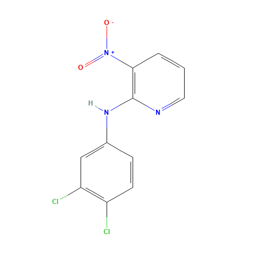 N-(3,4-dichlorophenyl)-3-nitropyridin-2-amine (CAS: 61963-82-4) - Related Chemical Product