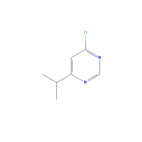 4-chloro-6-propan-2-ylpyrimidine (CAS: 954222-10-7) - Chemical Structure and Molecular Formula 