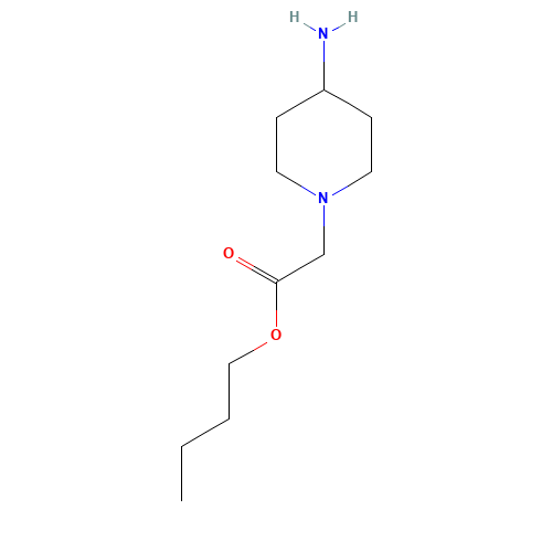 butyl 2-(4-aminopiperidin-1-yl)acetate (CAS: 287399-62-6) - Related Chemical Product
