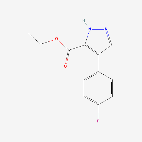 ethyl 4-(4-fluorophenyl)-1H-pyrazole-5-carboxylate (CAS: 127919-73-7) - Related Chemical Product