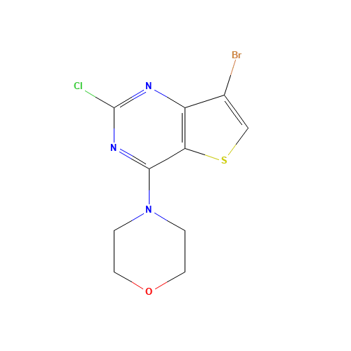 4-(7-bromo-2-chlorothieno[3,2-d]pyrimidin-4-yl)morpholine (CAS: 1033743-85-9) - Related Chemical Product