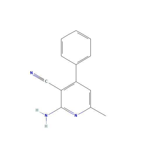 2-amino-6-methyl-4-phenylpyridine-3-carbonitrile (CAS: 18631-33-9) - Related Chemical Product