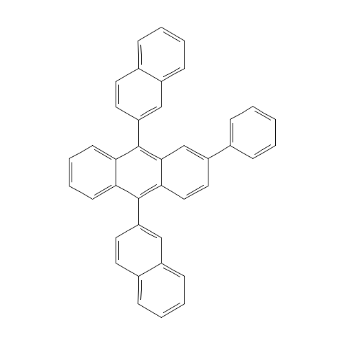 9,10-dinaphthalen-2-yl-2-phenylanthracene (CAS: 865435-20-7) - Related Chemical Product
