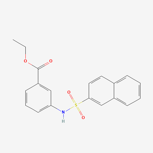 ethyl 3-(naphthalen-2-ylsulfonylamino)benzoate (CAS: 209173-75-1) - Related Chemical Product