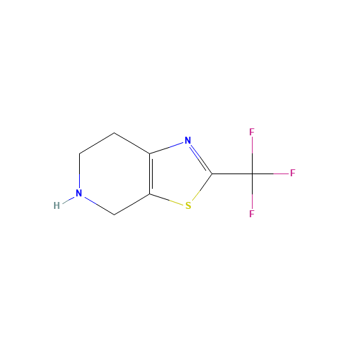 2-(trifluoromethyl)-4,5,6,7-tetrahydro-[1,3]thiazolo[5,4-c]pyridine (CAS: 853784-24-4) - Related Chemical Product