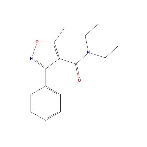 N,N-diethyl-5-methyl-3-phenyl-1,2-oxazole-4-carboxamide (CAS: 313392-96-0) - Related Chemical Product