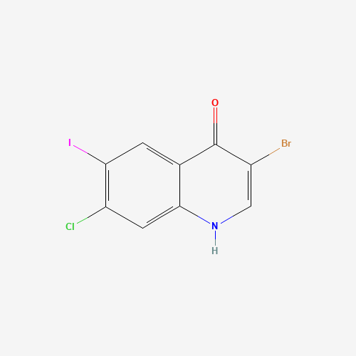 3-bromo-7-chloro-6-iodo-1H-quinolin-4-one (CAS: 1021913-04-1) - Related Chemical Product