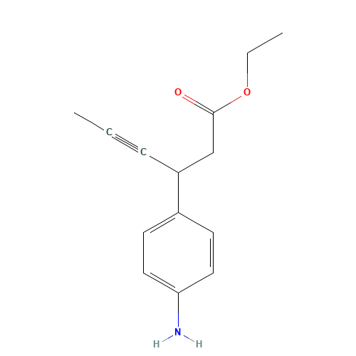 ethyl 3-(4-aminophenyl)hex-4-ynoate (CAS: 1354048-36-4) - Related Chemical Product