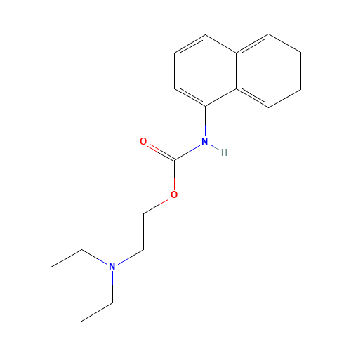 2-(diethylamino)ethyl N-naphthalen-1-ylcarbamate (CAS: 23379-39-7) - Related Chemical Product