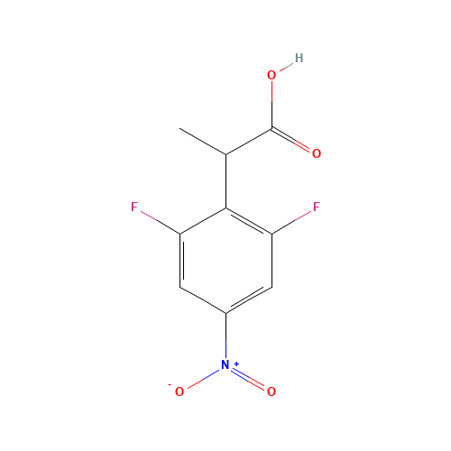 2-(2,6-difluoro-4-nitrophenyl)propanoic acid (CAS: 1226776-82-4) - Related Chemical Product