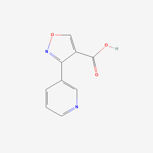 3-pyridin-3-yl-1,2-oxazole-4-carboxylic acid (CAS: 1083246-20-1) - Related Chemical Product