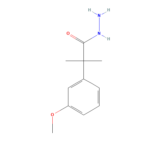 2-(3-methoxyphenyl)-2-methylpropanehydrazide (CAS: 1225381-64-5) - Related Chemical Product