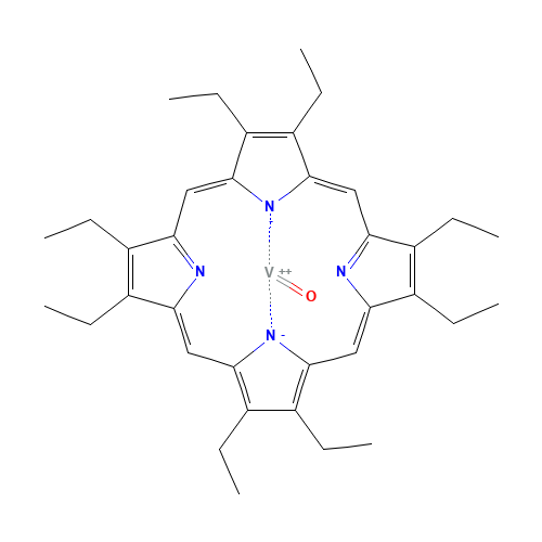 2,12,13,15,17,18,20,23-octaethyl-23-oxido-21H-porphyrin-23-ium;vanadium (CAS: 27860-55-5) - Related Chemical Product