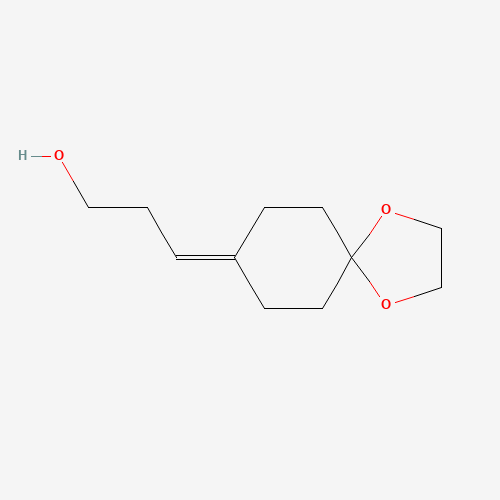 3-(1,4-dioxaspiro[4.5]decan-8-ylidene)propan-1-ol (CAS: 960370-93-8) - Related Chemical Product