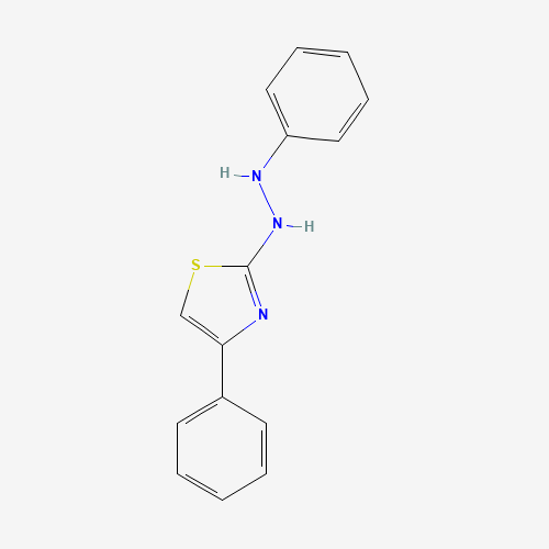 1-phenyl-2-(4-phenyl-1,3-thiazol-2-yl)hydrazine (CAS: 66181-55-3) - Related Chemical Product